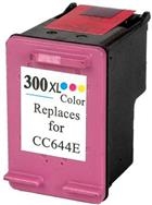 HP300CXLCR INKJET FOR HP (N.300XL C) CC644EE COLOR COMPATIBILE